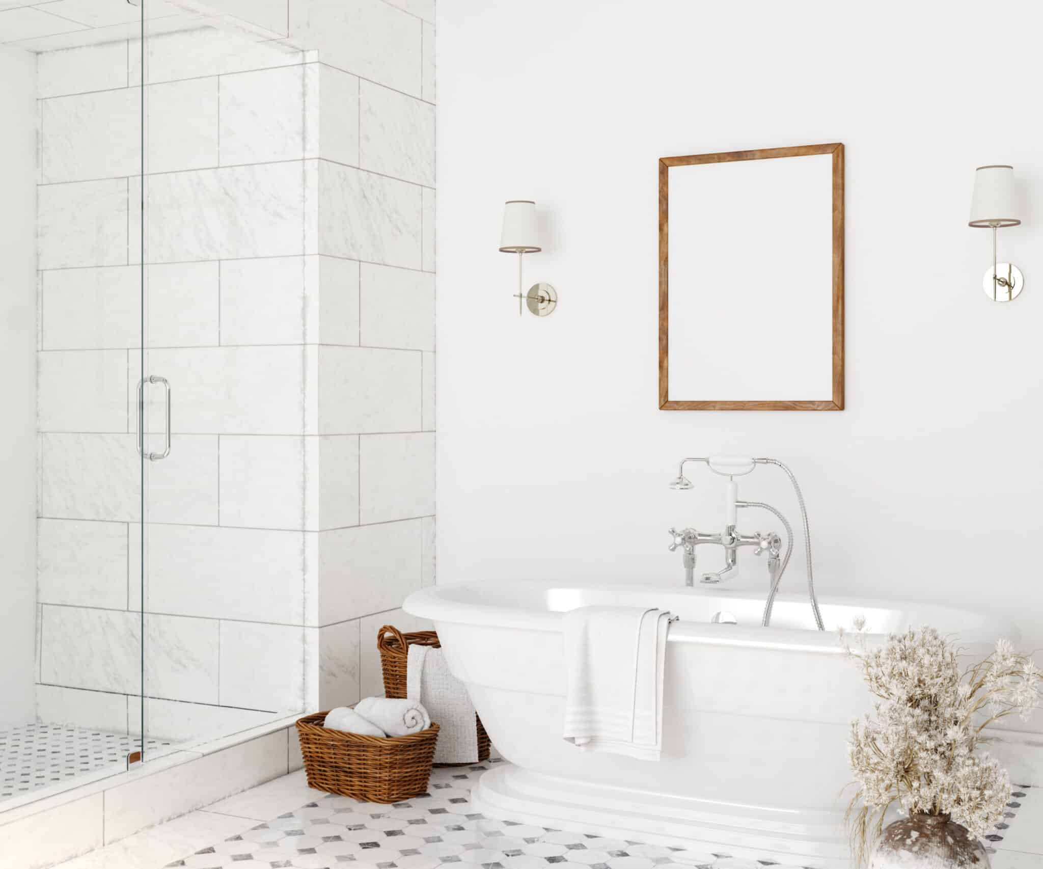 A bright and airy bathroom remodel