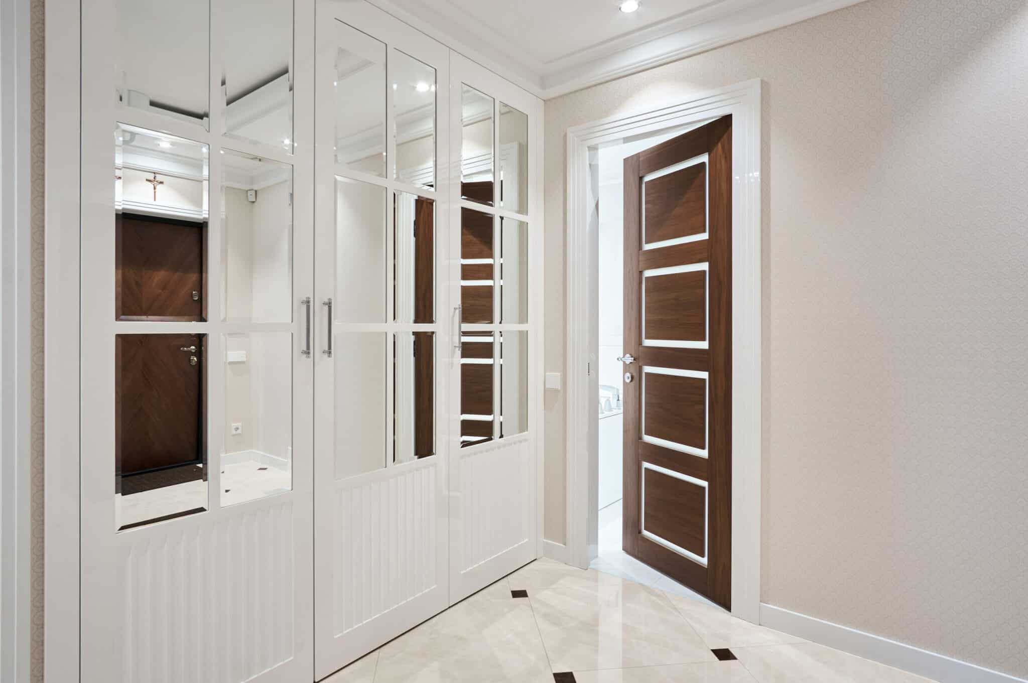 Custom Closet Mirrored Doors from Closet World