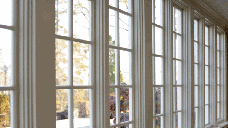A large window in a house that showcases the latest Window Trends for 2023.