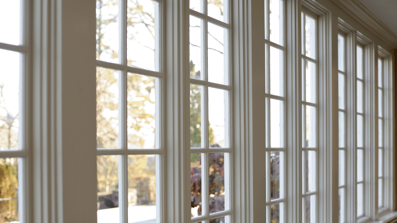 A large window in a house that showcases the latest Window Trends for 2023.