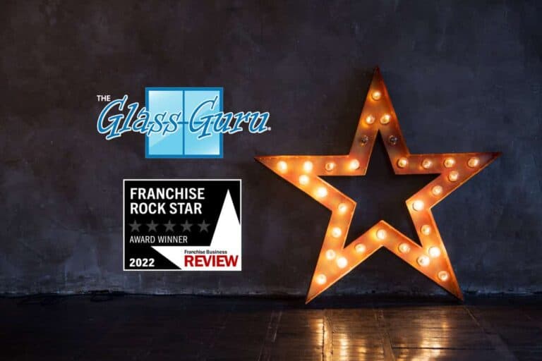The Glass Guru’s Erik Hilger Recognized as a 2022 Franchise Rock Star by Franchise Business Review