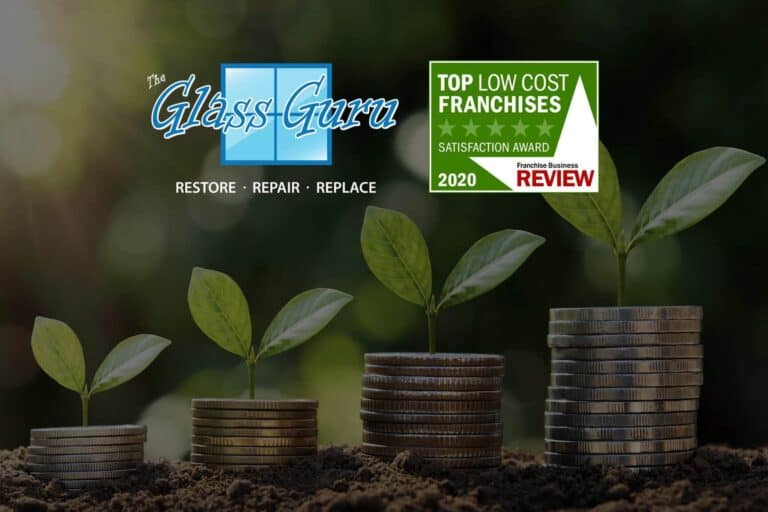 The Glass Guru Named a Top Low-Cost Franchise for 2020